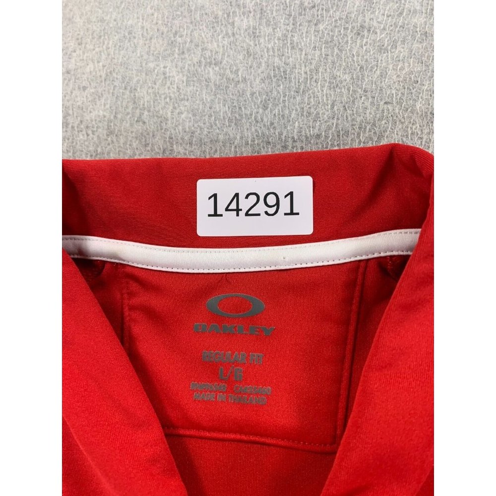 Oakley Regular Fit Classic Solid Short Sleeve Pol… - image 4